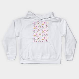 Cute Bakery Pattern Kids Hoodie